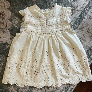 Adiva XL lace peasant blouse